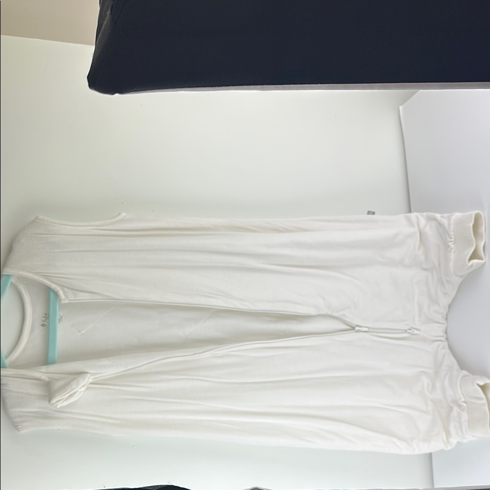 White Sleeveless Jumpsuit